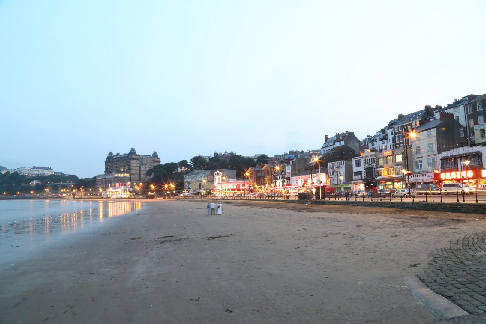 Image showing various building types along the Scarborough seafront